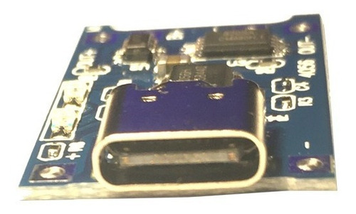Módulo Tp4056 Cargador Batería 18650 Tipo C Usb 5 Unidades