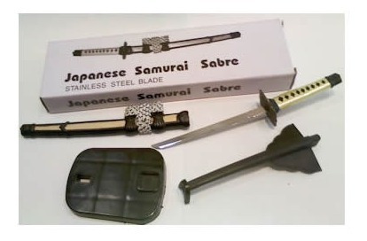 Espada Abridor De Cartas Modelo Samurai Novo