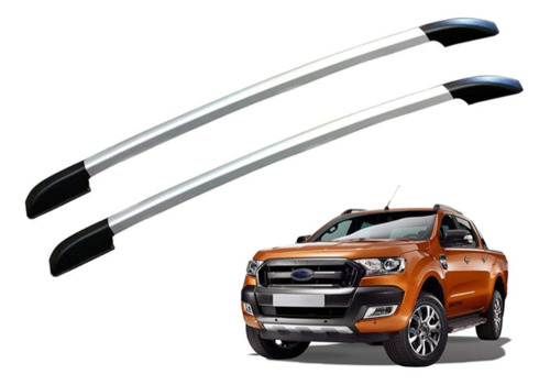 Barras Techo Laterales Compatible Con Ford Ranger 2012-2021