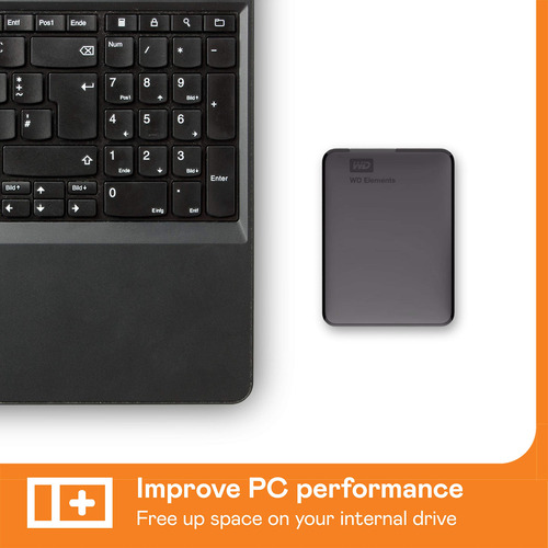 Wd 5tb Elements Portable Hdd, Disco Duro Externo Usb 3.0