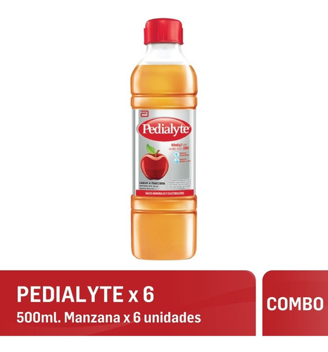 Pedialyte Rehidratante 500 Ml Pack X 6 Un