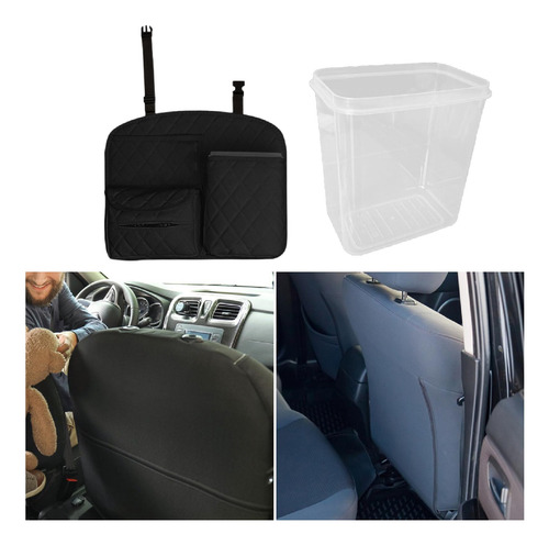 Organizador Del Respaldo Del Asiento Del Coche, Negro