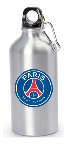 Termo Psg Paris Fútbol Botilito Botella Aluminio 