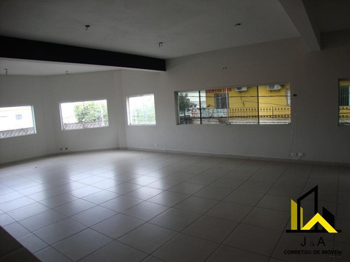Imagem 5 de 14 de Salão Comercial Para Locação Em Osasco, Santo Antônio, 2 Banheiros - 00278_1-1347303