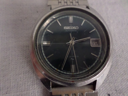Antiguo Reloj Seiko Automático Funcionando Malla No Orig (Usado)