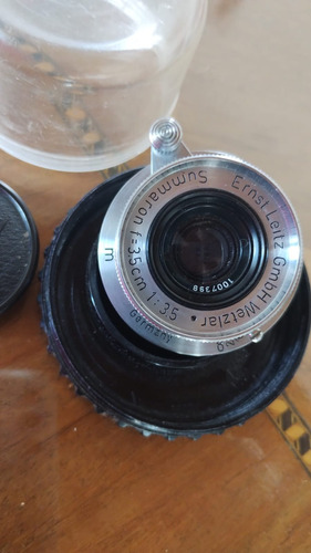 Lente Ernst Leitz Wetzlar/leica Summaron 1954