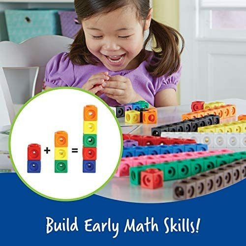 Learning Resources Mathlink Cubos, Juego De 100 Unidades