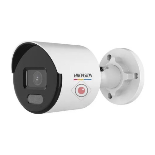 Camara Ip Hikvision 2mp Bullet Colorvu Lente 2.8 Metal Cctv