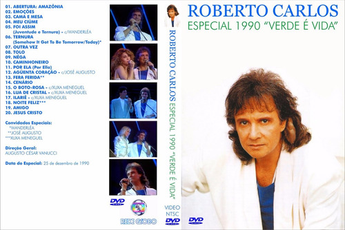 Dvd Roberto Carlos Especial 1990