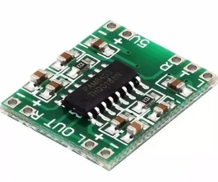 Módulo Amplificador Som Estéreo 2ch 3w+3w Pam8403 - Arduino