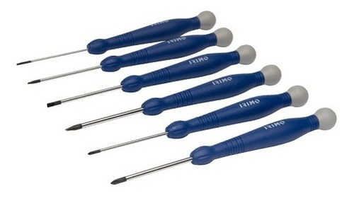 Imagen 3 de 5 de Jgo Destornilladores Precisión 6p Irimo 461-6-b Pack 2un
