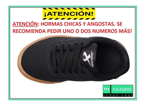 Imagen 4 de 7 de Zapatillas Jaguar Deportivas Lona 34 Al 44 #709