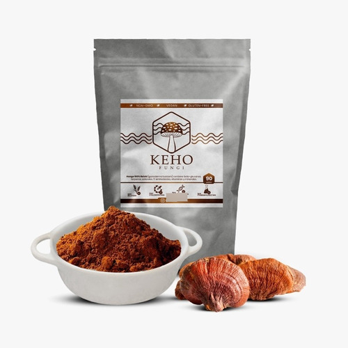 Hongo Reishi Deshidratado En Polvo 90g.