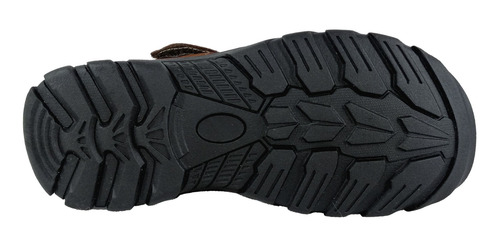 Imagen 4 de 4 de Sandalias De Cuero Para Hombre Ch2022c Brown
