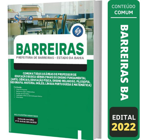 Apostila Barreiras Ba - Comum Peb Ensino Fundamental