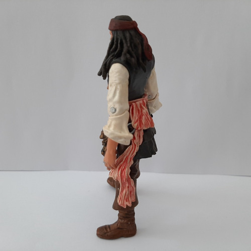 Boneco Johnny Depp Jack Sparrow Pirata Disney (Usado)