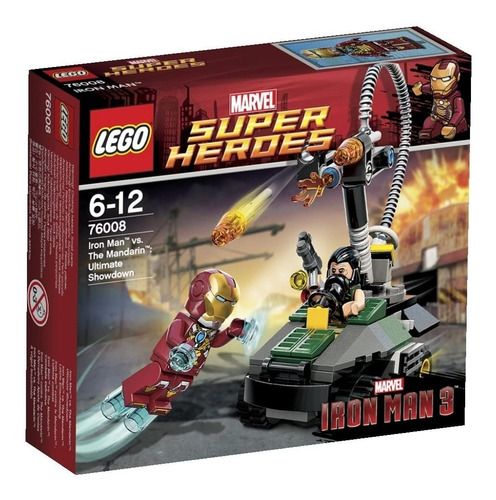 Todobloques Lego 76008 Super Heroes Iron Man Vs Mandarin