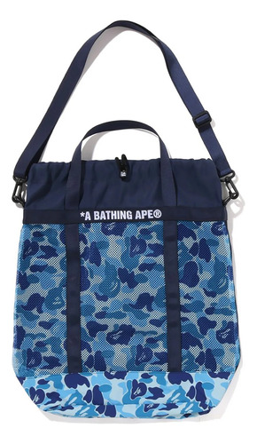 Bolso Bape Abc Camo Mesh Tote Bag A Bathing Ape Hype 