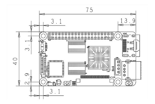 Placa Nanopi2 Arm De Friendlyarm