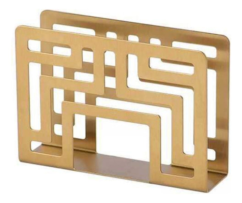 2 Servilletero, Acero Inoxidable, Servilletero De Papel, Oro