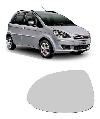 Lente Retrovisor Espelho Fiat Idea 2011 2012 2013