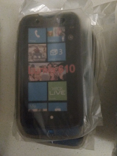 Funda Silicone Nokia Lumia 610 Calidad D932