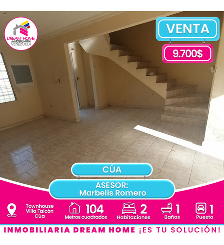 Town House En Venta Urbanización Villa Falcón, Sector Norte - Cúa 