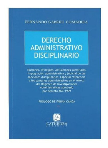 Derecho Administrativo Disciplinario - Fernando Comadira