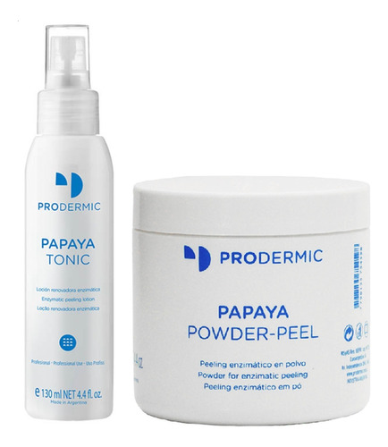 Kit Peeling Enzimático Papaya Prodermic 