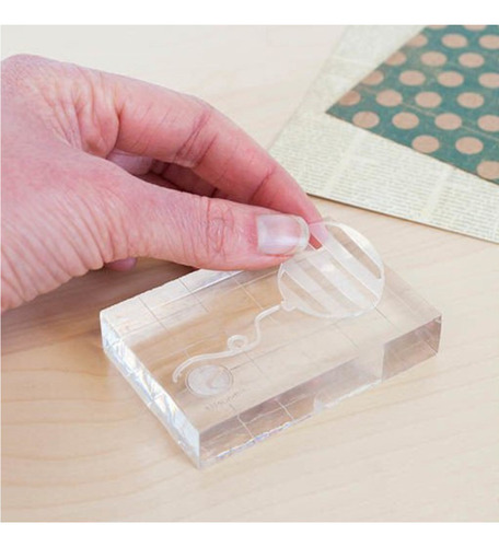 Material Sellos Stamp Estampar Silhouette Cameo Tinta Traslucido Exterior Translúcido