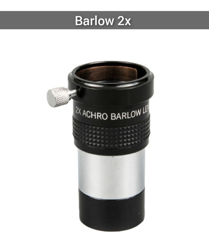 Barlow 2x 1.25 Acromatico Multi Coated Telescopio Astronomía