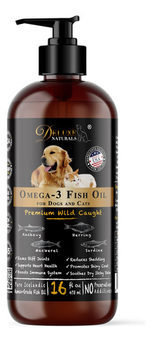 Aceite De Pescado Rico En Omega-3 Para Perros Y Gatos | Acid