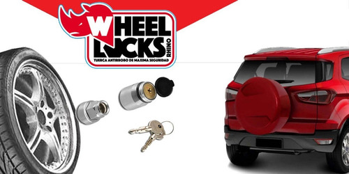 Imagen 1 de 4 de Bulon Tuerca Antirrobo Giratoria Rueda Auxilio P/ Ecosport