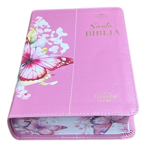 Biblia Rvr60 035c Pjr Cp Flores Turquesa de Abba Vol. 1 editorial Mundo Biblia Tapa Blanda en Español