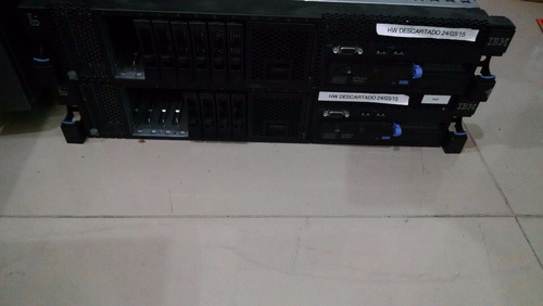 Servidor Ibm X3650 M2 Com 2 Quad Core Mais 32 Gb De Ram Ddr3