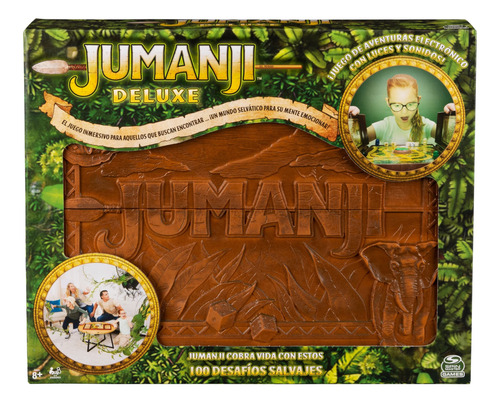 Juego Jumanji Deluxe Versión Electrónica Spin Master Español