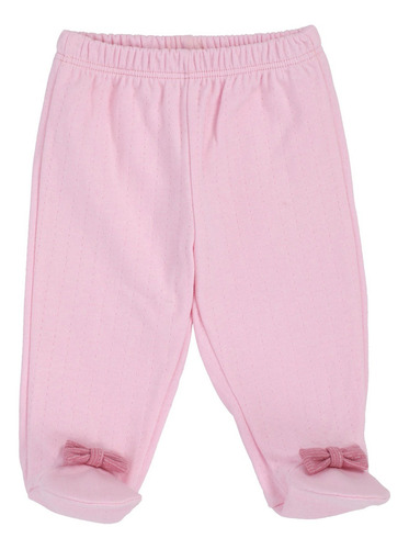Conjunto De Bebé Pantalón Completo Y Bata Mondo Bambino Rosa 0 M