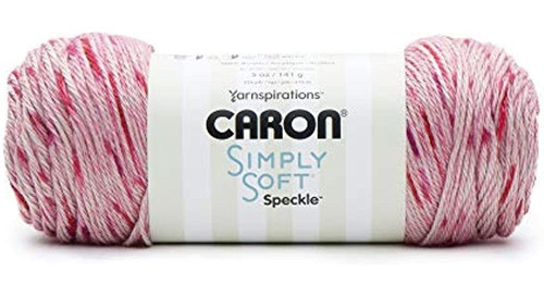 Caron Simply Soft Speckle Yarn, Pintalabios