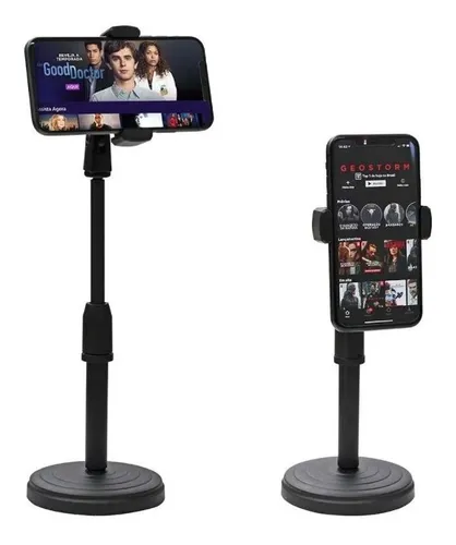 comprar Suporte Celular Smartphone Mesa Portátil Selfie 360º Tripé