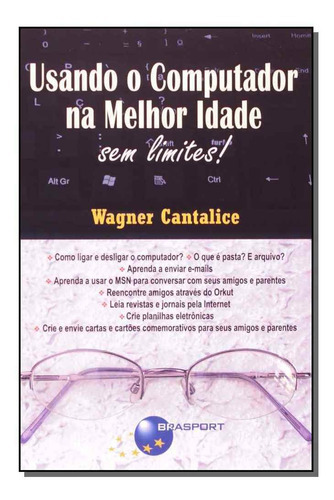 Usando O Computador Na Melhor Idade, De Cantalice, Wagner. Editora Brasport Livros Em Português