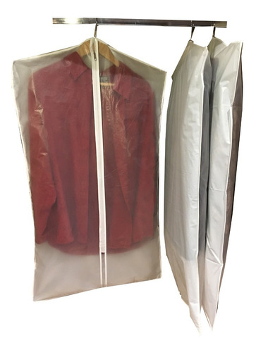 Pack De 3 Porta Trajes,sacos, Impermeables C/cierre