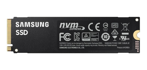 Imagen 4 de 4 de Disco sólido SSD interno Samsung 980 MZ-V8V500BW 500GB