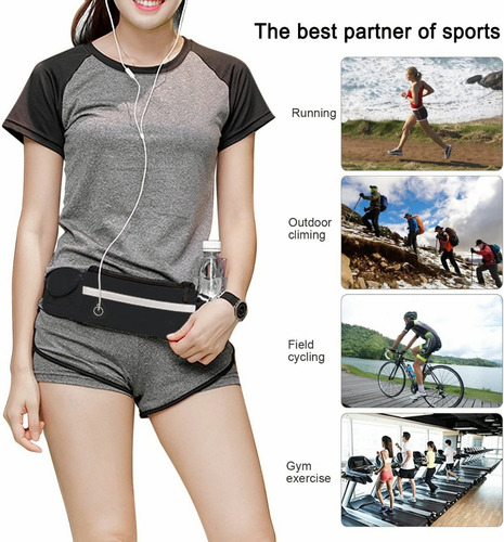 Imagen 7 de 9 de Cangurera Deportiva Ideal Para Celular/audífonos, 2 Unidades