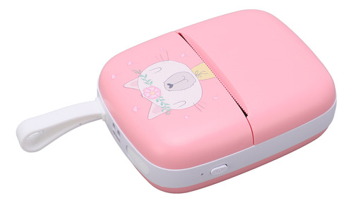 Impresora De Bolsillo Mini Rosa Multipropósito Portátil Mini