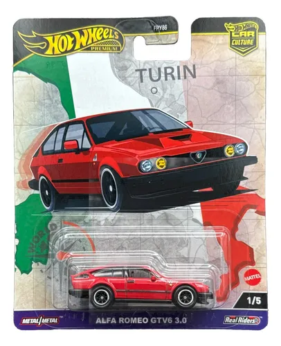Hot Wheels Premium Alfa Romeo Gtv6 3.0 + Obsequio