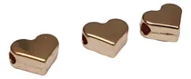 Comprar Insumos Ld Corazón Pewter 100 Piezas Paquete Dorado