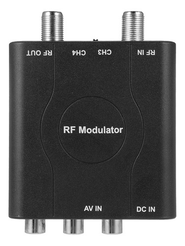 Adaptador Modulador De Sinal Av Vhf System Rf Com Vídeo