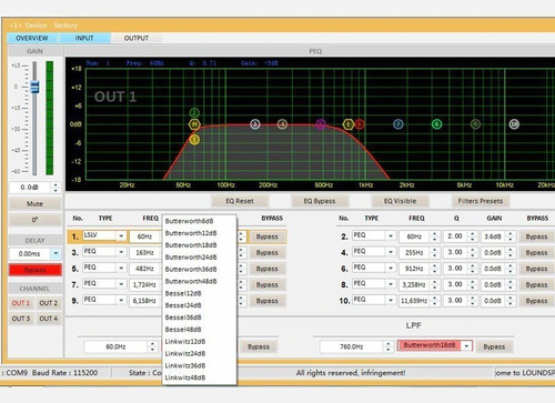 Software Dsp Amplificadores Dsp Controlador