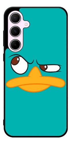 Funda Celular Diseño Dibujos Animados Perry Ornitorrinco Azul Cartoon Para Samsung