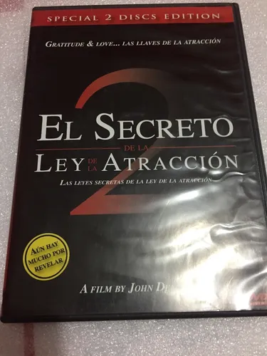 El Secreto Pelicula La Ley De Atraccion El Secreto De La Ley De Atraccion 2 - Dvd | MercadoLibre